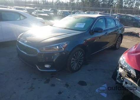 2017 Kia Cadenza Premium из США, поврежденный, VIN KNALC4J12H5041552